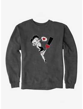 Betty Boop Exclamation of Love  Sweatshirt, , hi-res