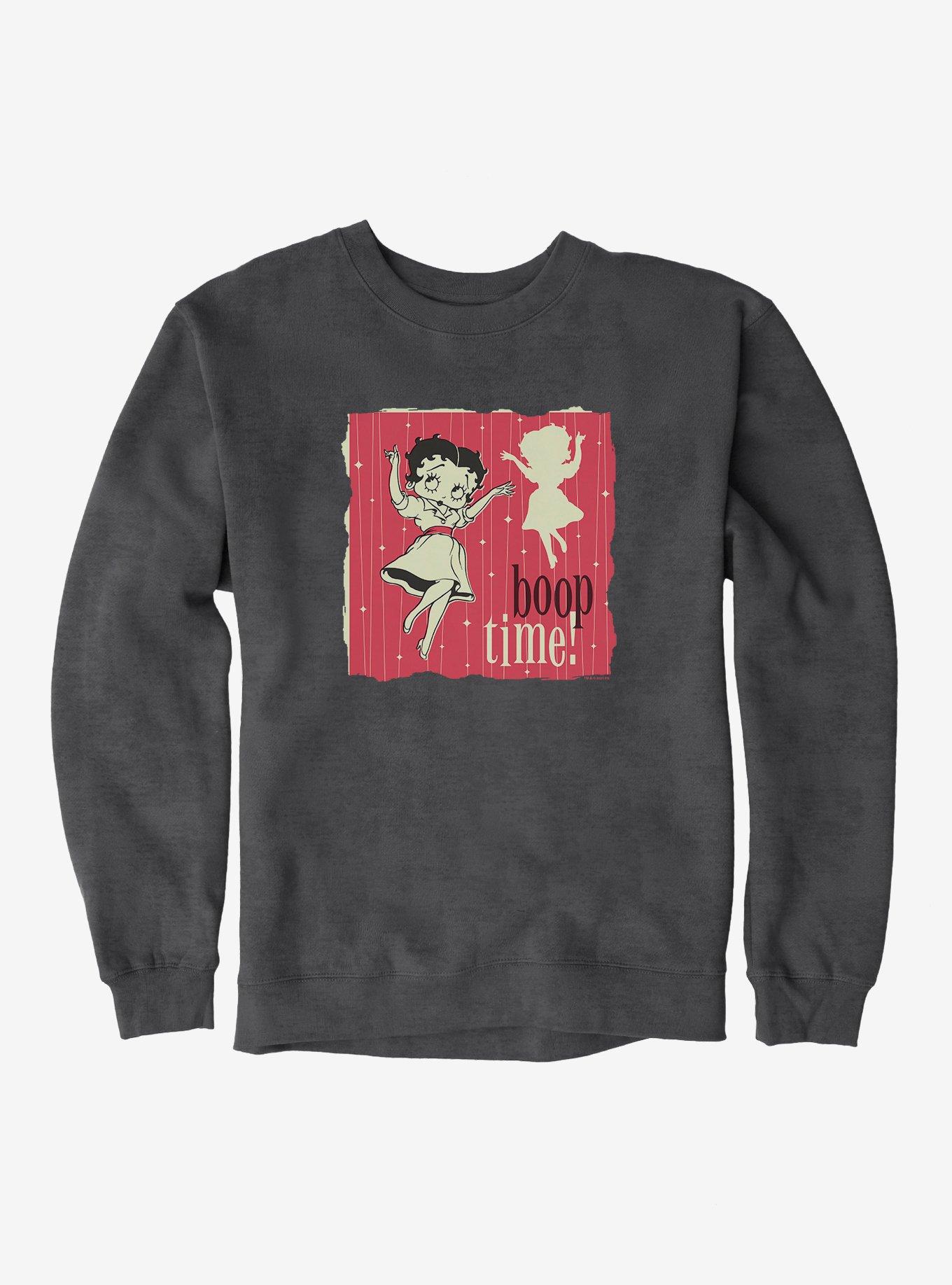 Betty Boop Time For A Sweatshirt