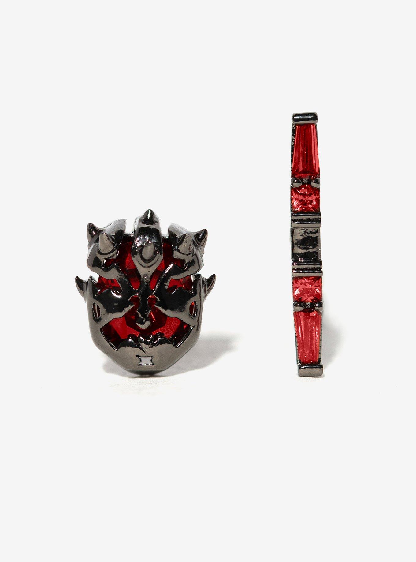 Star Wars X Girls Crew Darth Maul Mismatch Stud Earrings, , hi-res