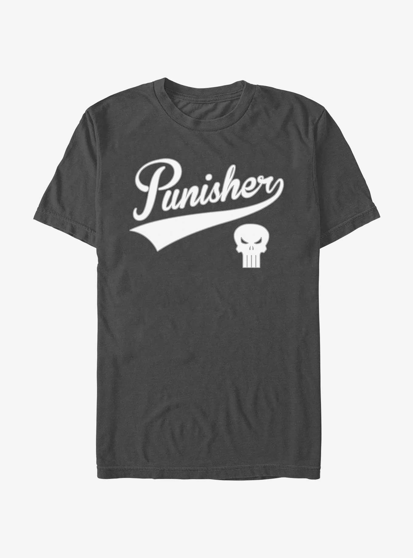 Marvel Punisher Intended T-Shirt, CHARCOAL, hi-res