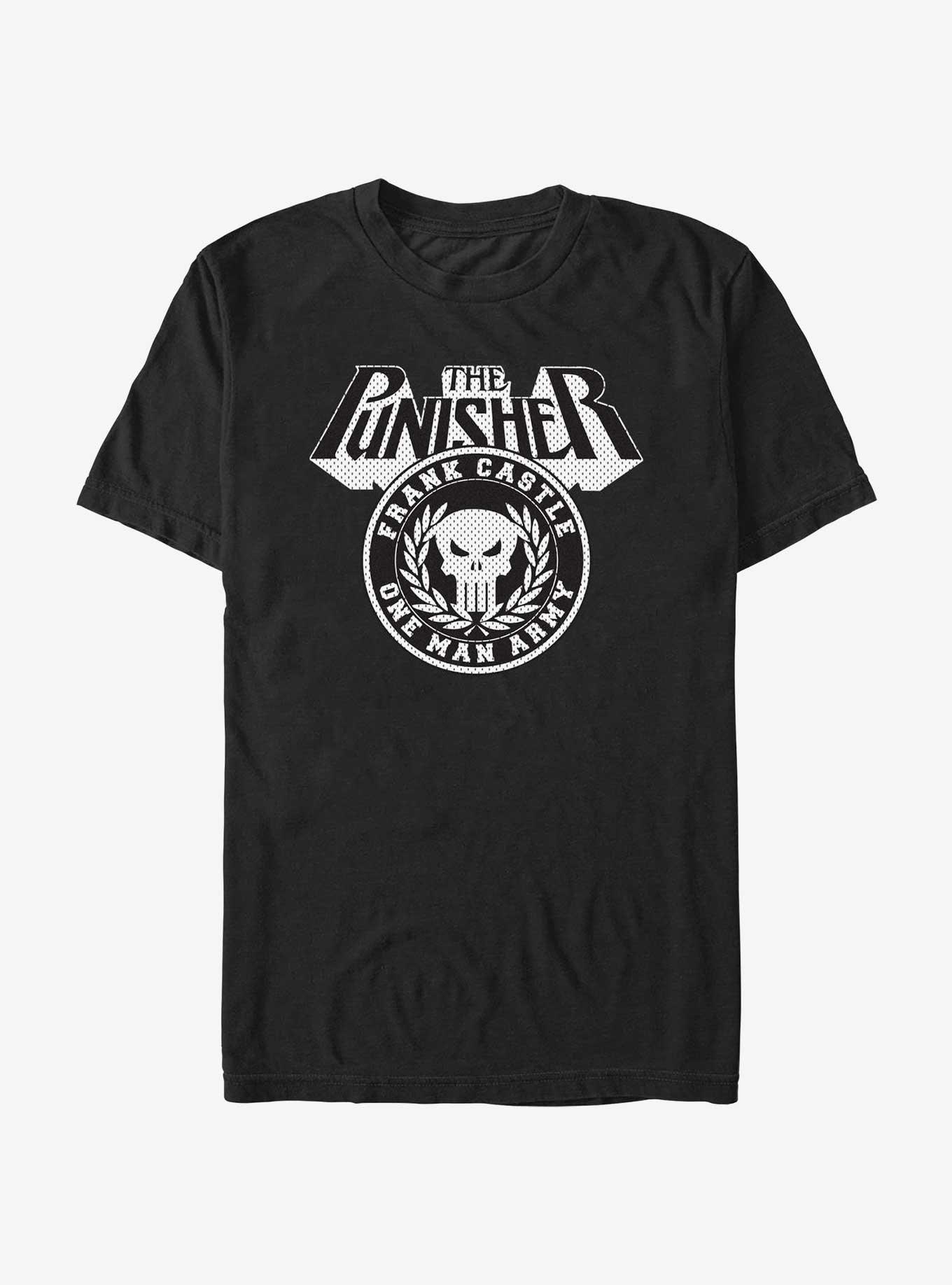 Marvel Punisher Flights T-Shirt, BLACK, hi-res