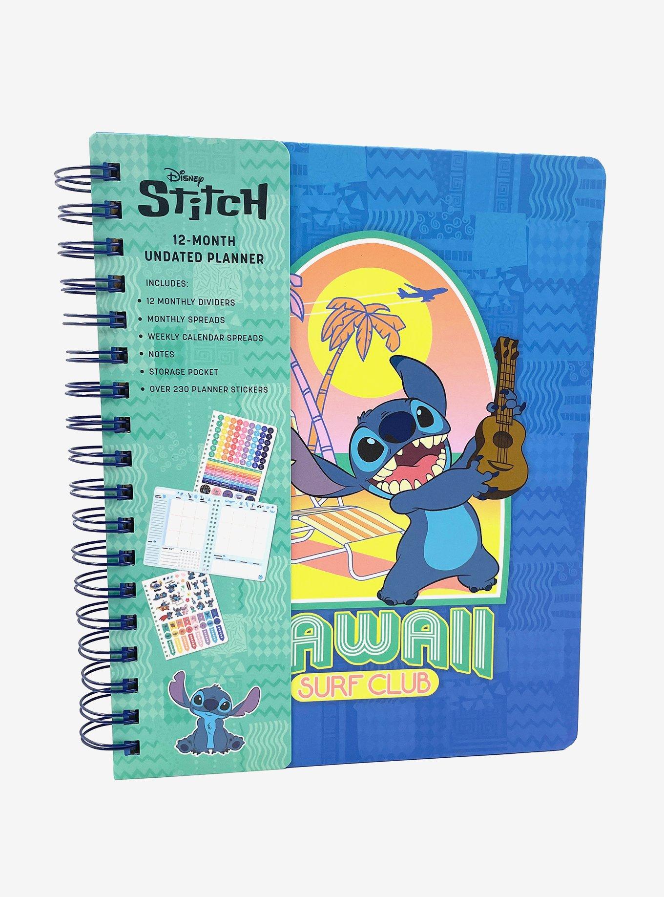 Disney Lilo & Stitch 12 Month Planner 