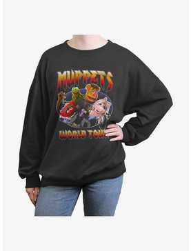 Disney The Muppets World Tour Womens Oversized Sweatshirt, , hi-res