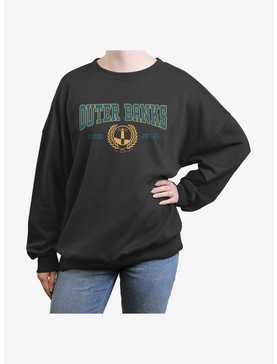 Outer Banks Collegiate Womens Oversized Sweatshirt, , hi-res