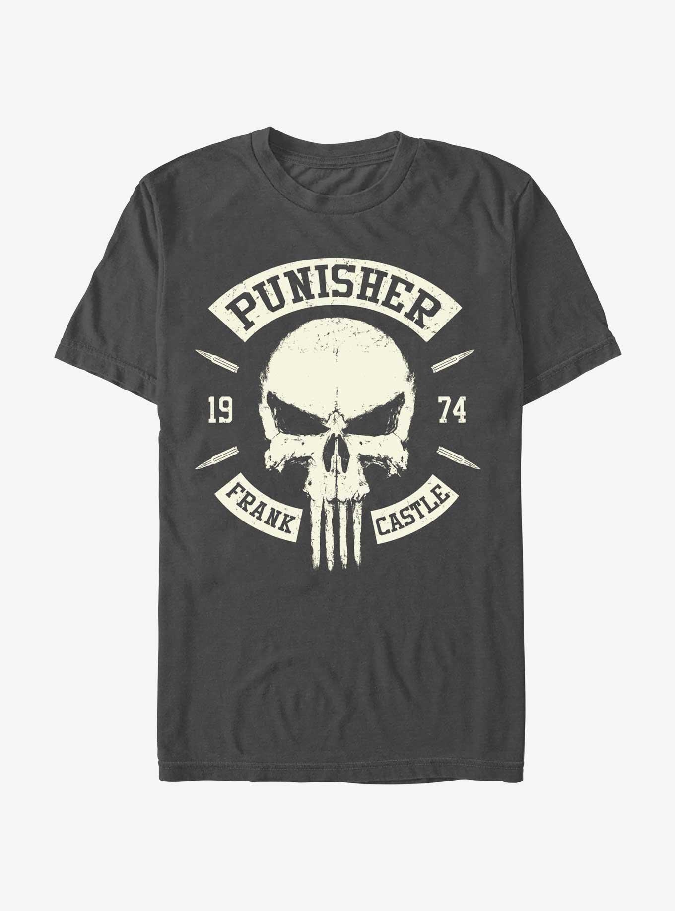 Marvel Punisher Moto Skull T-Shirt, , hi-res