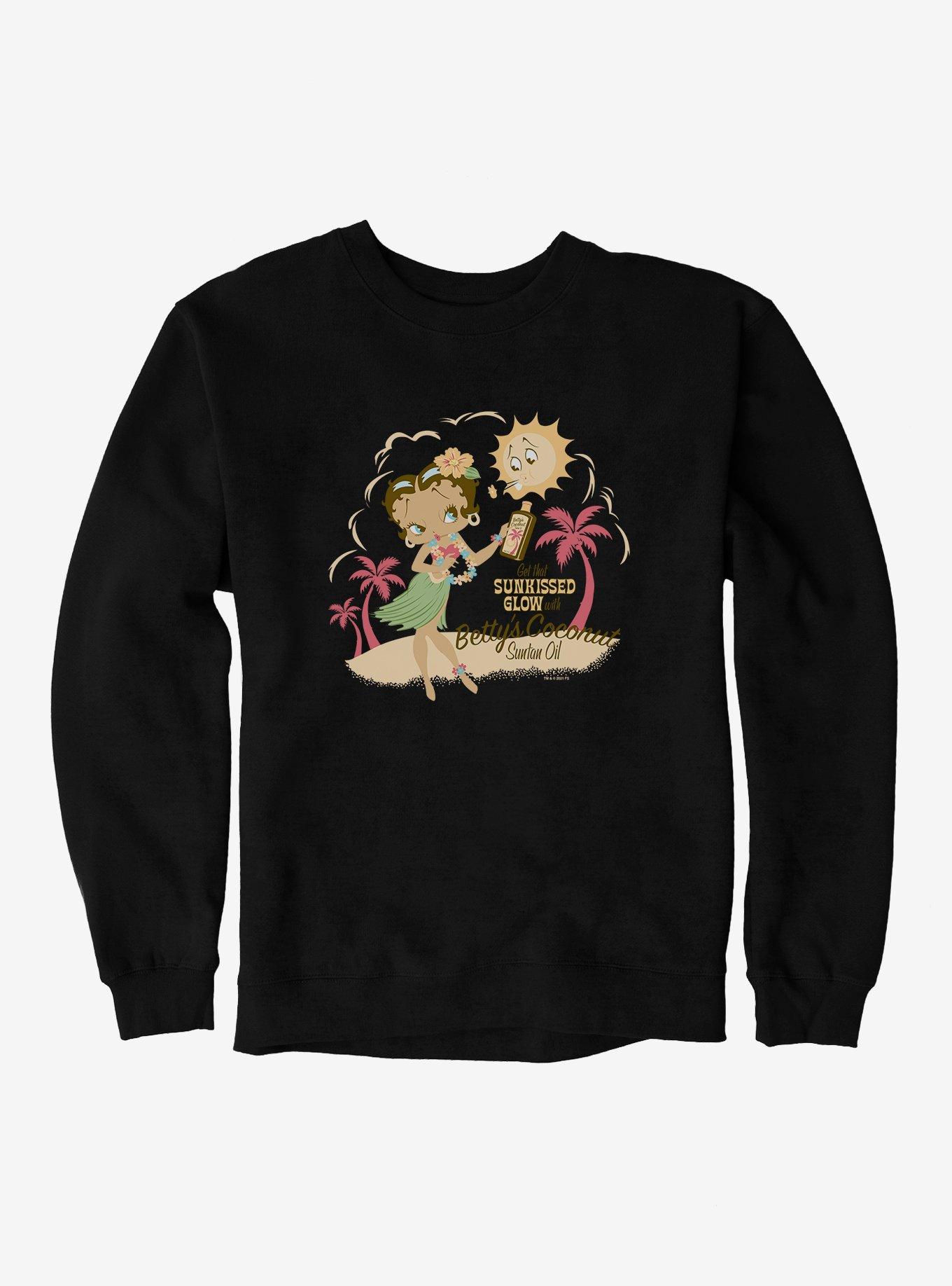 Betty Boop Sunkissed Glow Sweatshirt, , hi-res