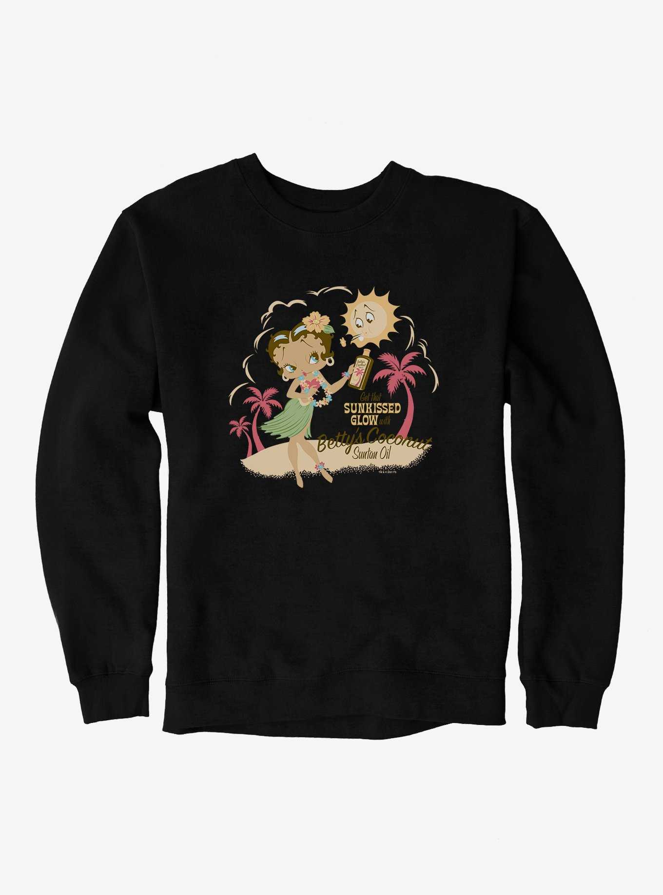 Betty Boop Sunkissed Glow Sweatshirt, , hi-res