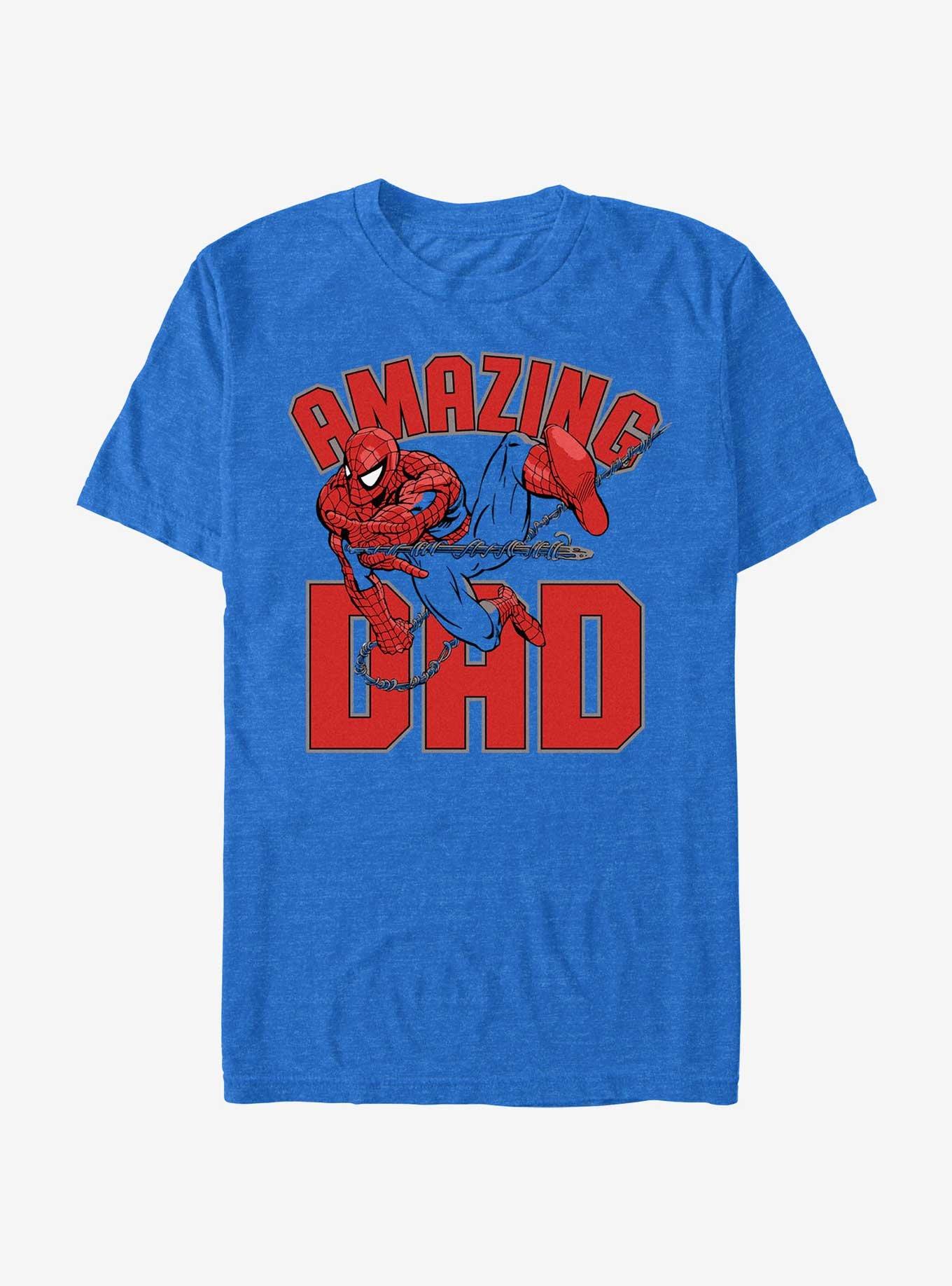 Marvel Spider-Man He Is Amazing T-Shirt, ROY HTR, hi-res
