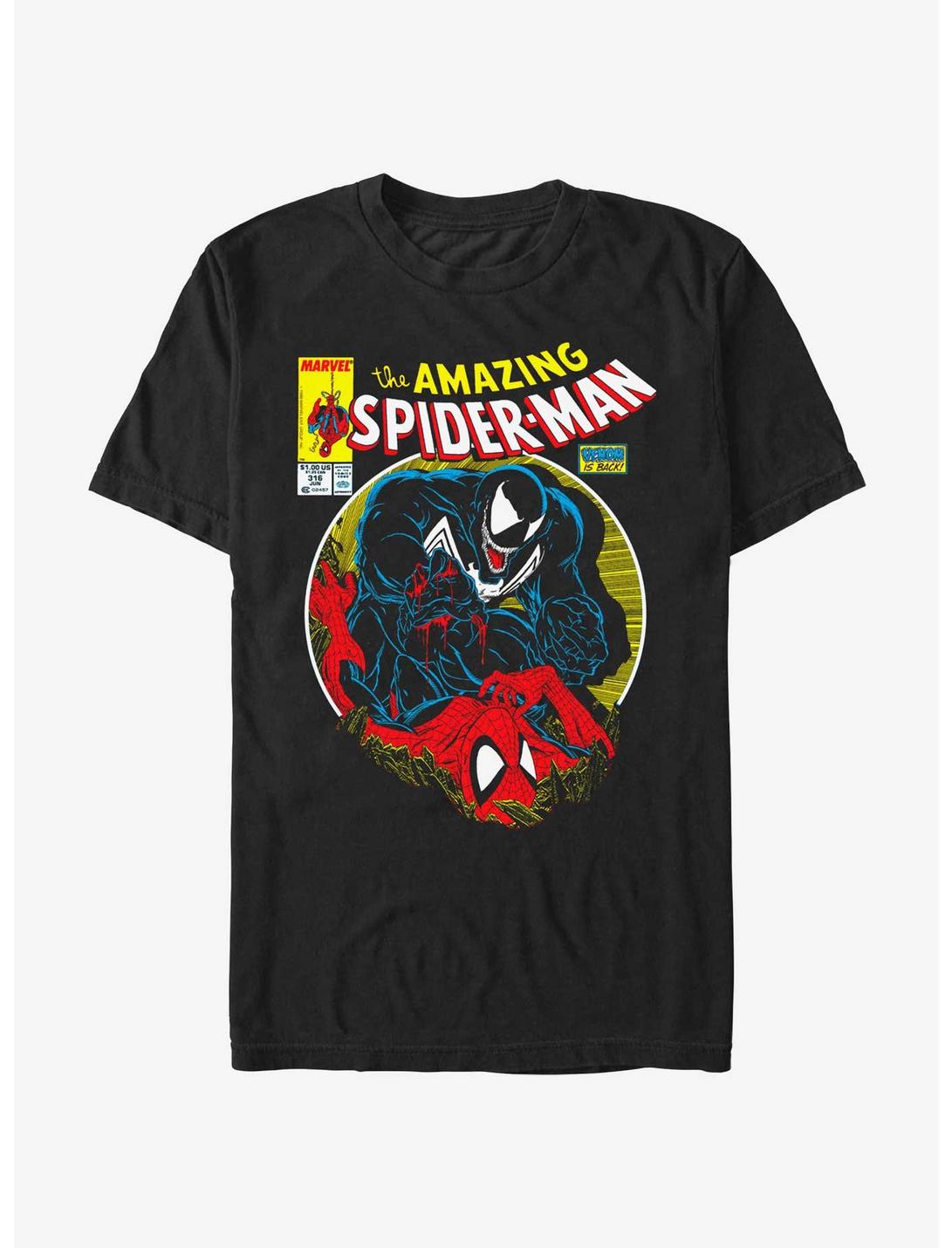 Marvel Spider-Man Venom Wins T-Shirt, BLACK, hi-res