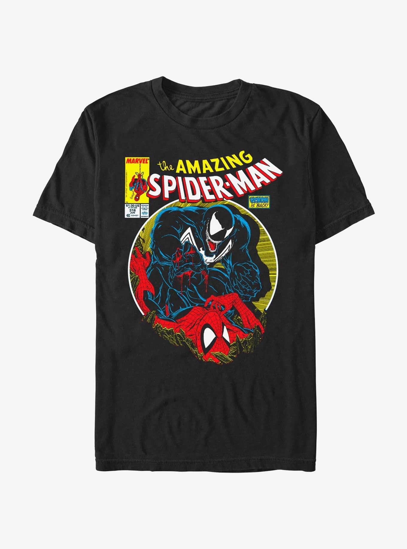 Marvel Spider-Man Venom Wins T-Shirt, BLACK, hi-res