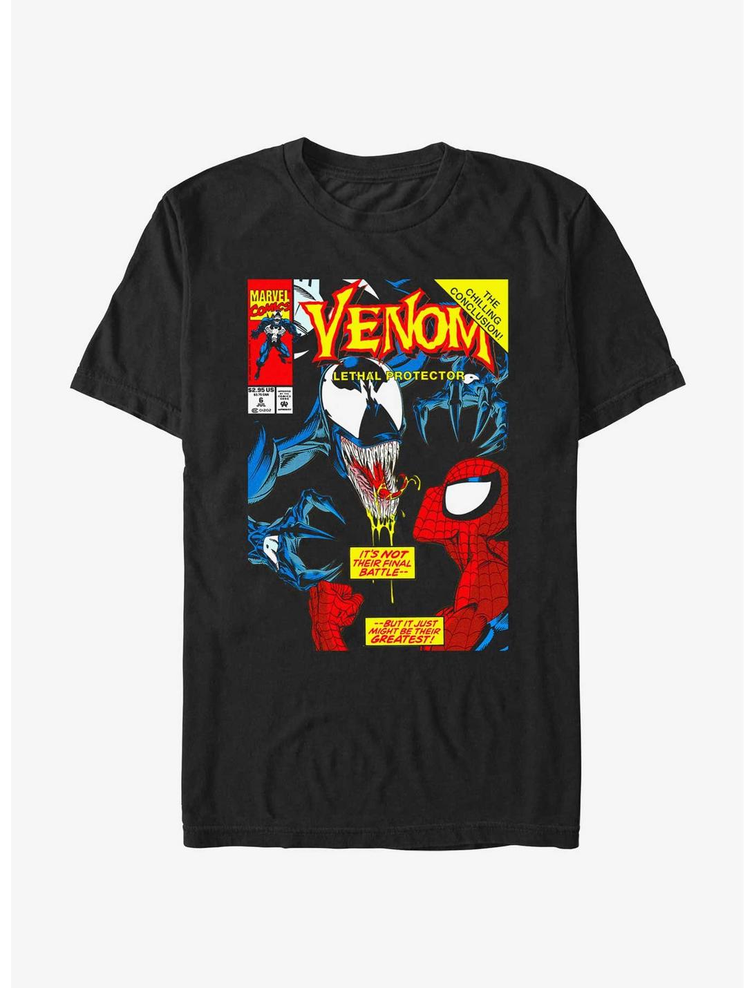 Marvel Spider-Man Venom Face Off T-Shirt, BLACK, hi-res
