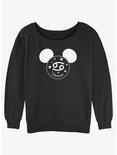 Disney Mickey mouse Cancer Womens Slouchy Sweatshirt, BLACK, hi-res