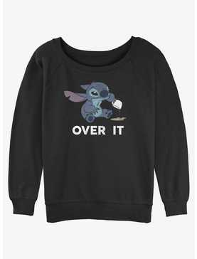 Disney Lilo & Stitch Over It Womens Slouchy Sweatshirt, , hi-res