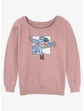 Disney Lilo & Stitch Hi Womens Slouchy Sweatshirt, , hi-res