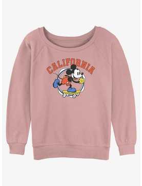 Disney Mickey Mouse Skate California Womens Slouchy Sweatshirt, , hi-res