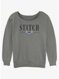 Disney Lilo & Stitch Name Womens Slouchy Sweatshirt, GRAY HTR, hi-res