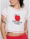 Samii Ryan Peanuts Snoopy Doghouse Women's Cropped T-Shirt, , hi-res