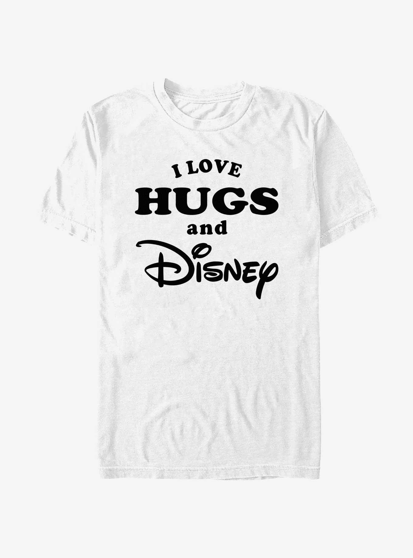 Disney I Love Hugs and Disney T-Shirt, WHITE, hi-res