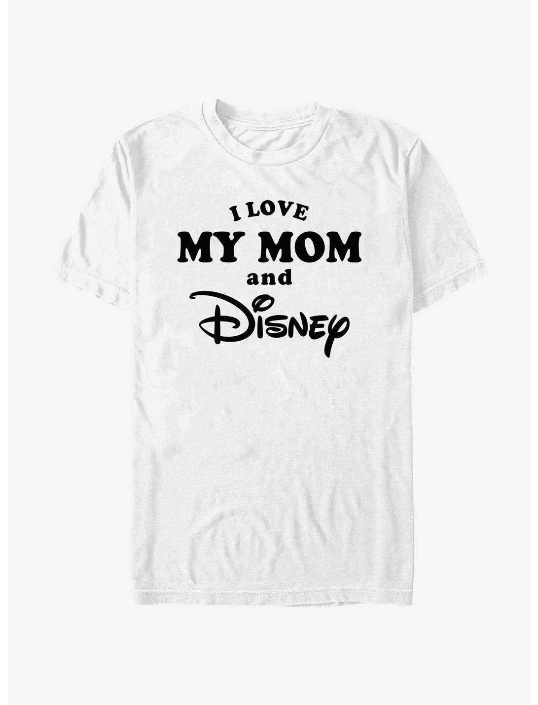 Disney I Love My Mom and Disney T-Shirt, WHITE, hi-res