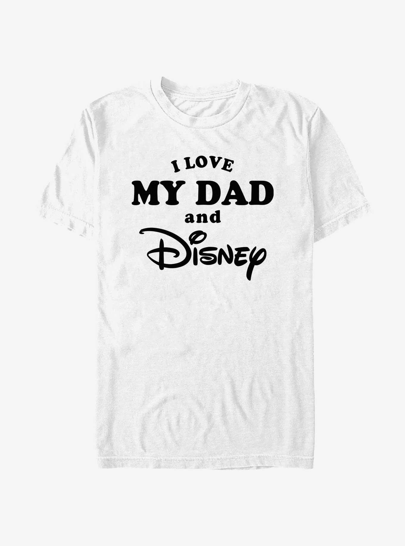Disney I Love My Dad and Disney T-Shirt, WHITE, hi-res