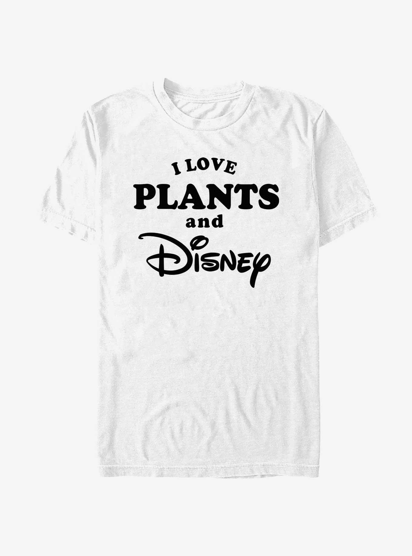 Disney I Love Plants and Disney T-Shirt, WHITE, hi-res