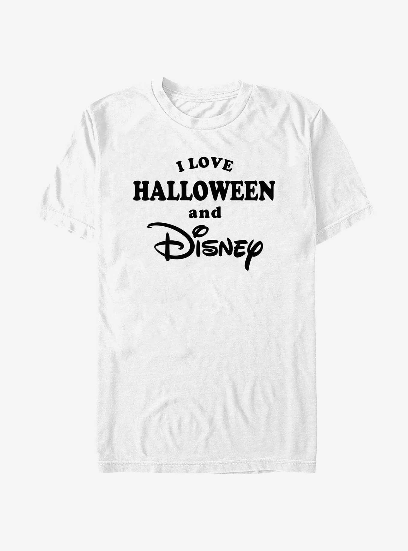 Disney I Love Halloween and Disney T-Shirt, WHITE, hi-res