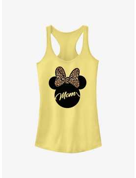 Disney Minnie Mouse Ears Leopard Bow Mom Girls Tank, , hi-res