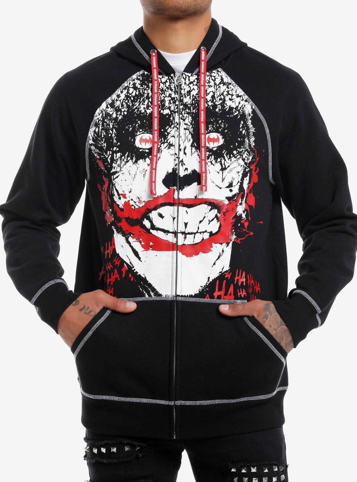 DC Comics Batman The Joker Hahaha Hoodie Hot Topic