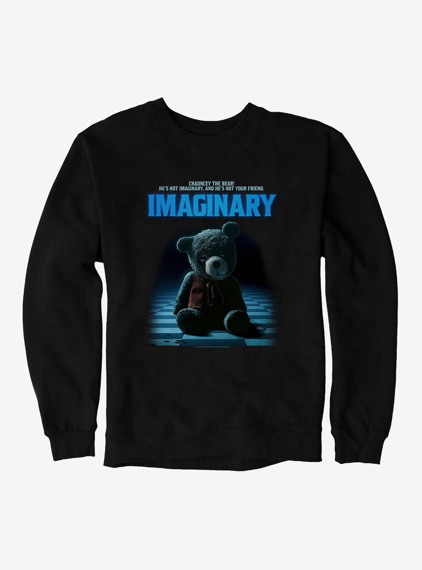 Imaginary Chauncey The Bear Poster Sweatshirt, , hi-res