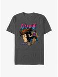 X-Men Gambit Card Suits T-Shirt, CHAR HTR, hi-res