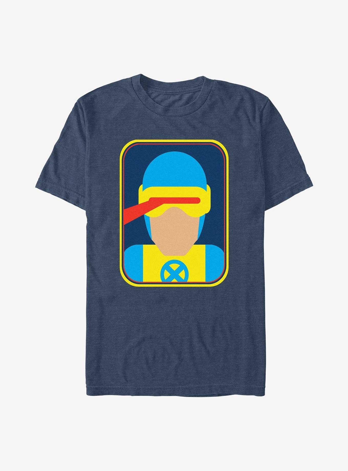 X-Men Cyclops Deco T-Shirt, NAVY HTR, hi-res
