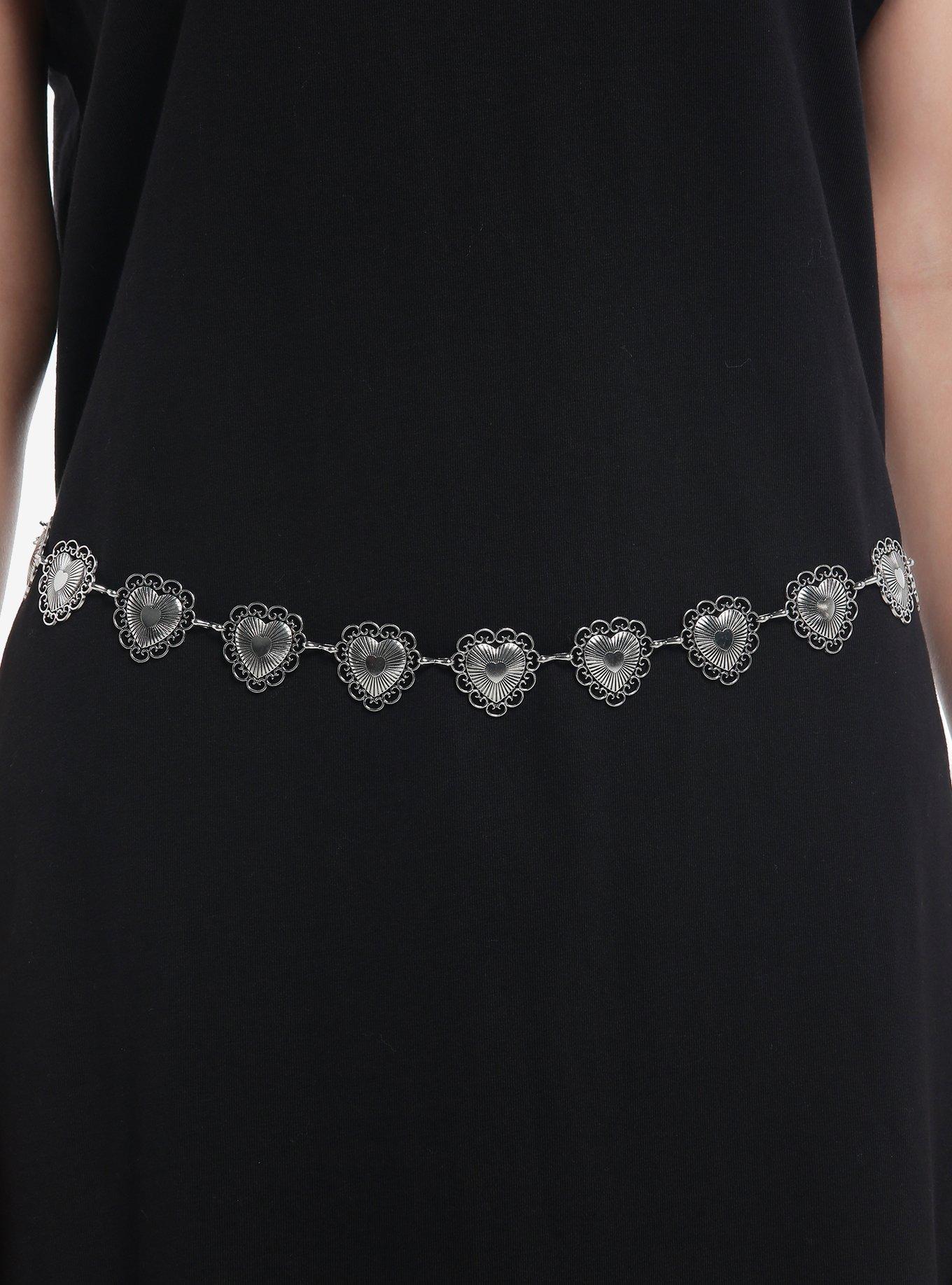 Western Heart Chain Belt, MULTI, hi-res