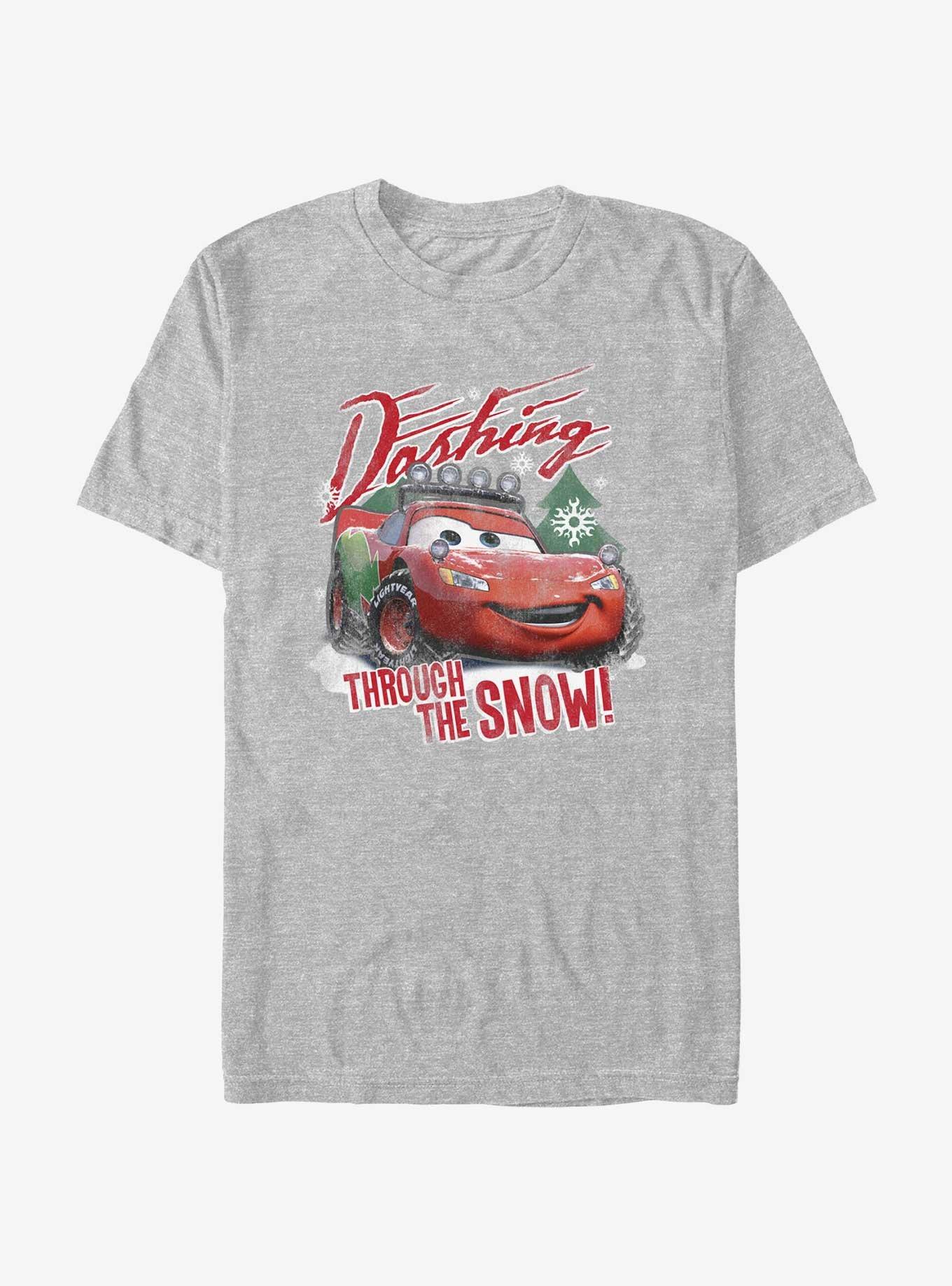 Disney Pixar Cars Dashing Through The Snow T-Shirt, , hi-res