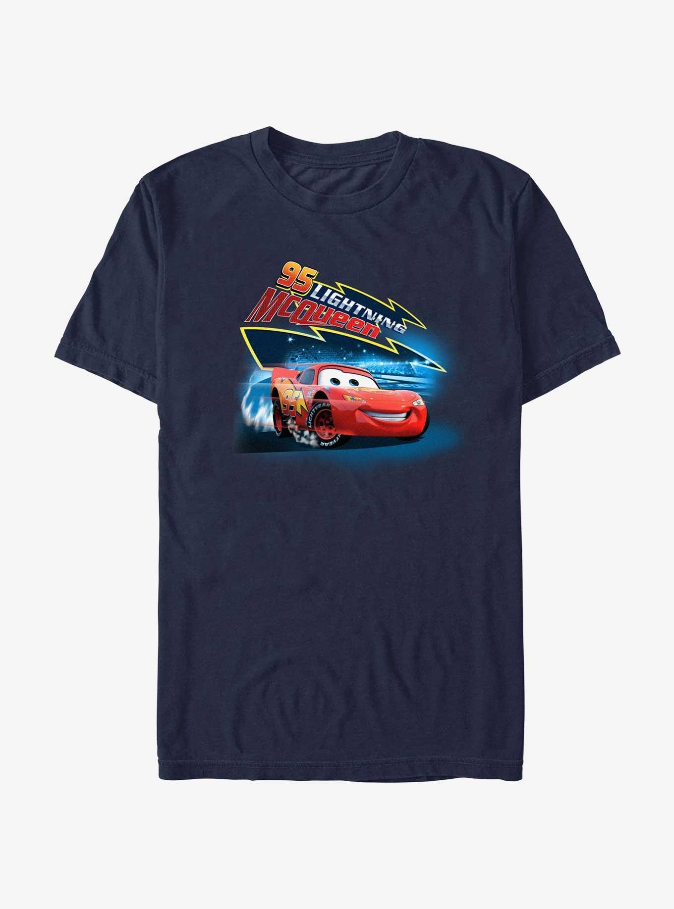 Disney Pixar Cars Blue Lightning T-Shirt, NAVY, hi-res