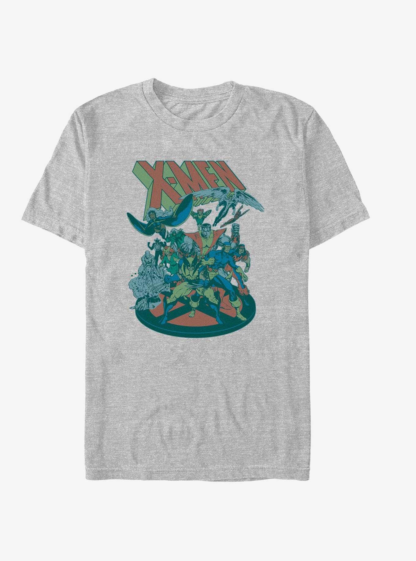 X-Men 80's T-Shirt, ATH HTR, hi-res