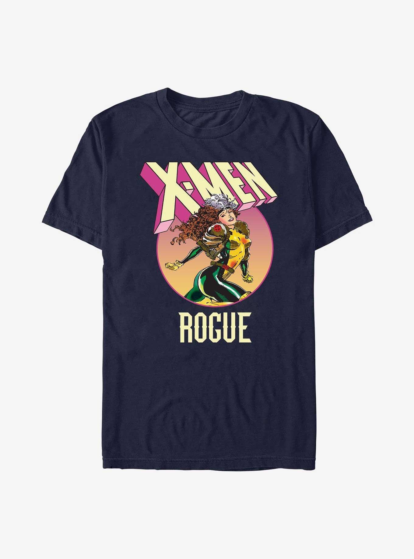 X-Men Retro Rogue T-Shirt, NAVY, hi-res
