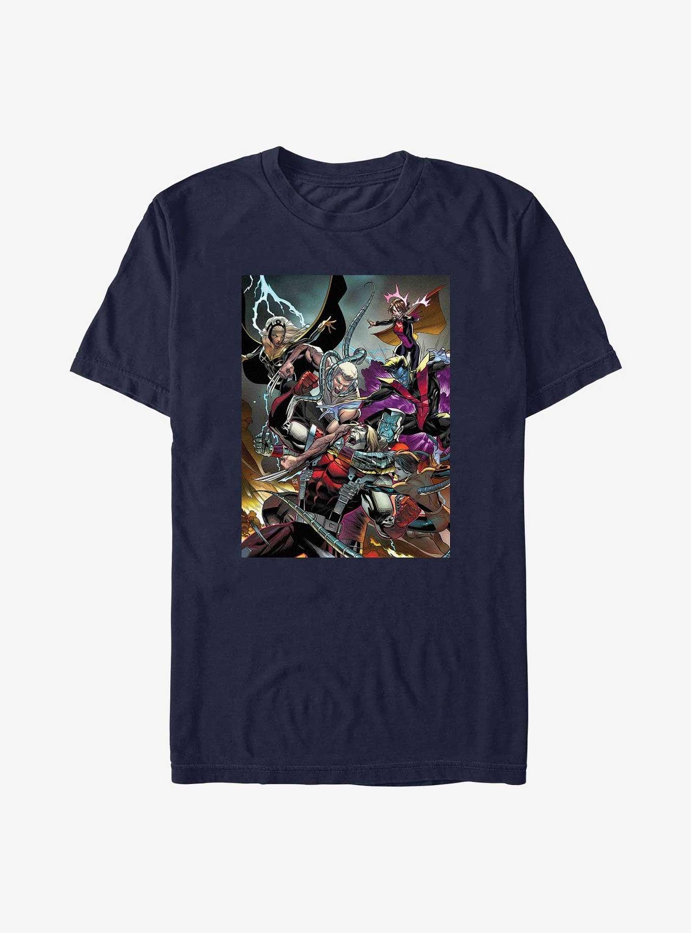 X-Men Split Cover Design T-Shirt, , hi-res