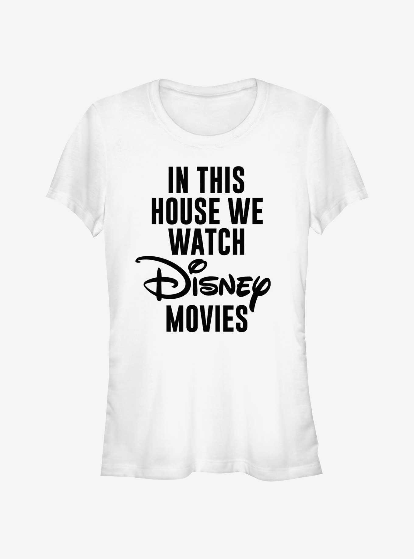 Disney We Watch Disney Movies Girls T-Shirt, , hi-res
