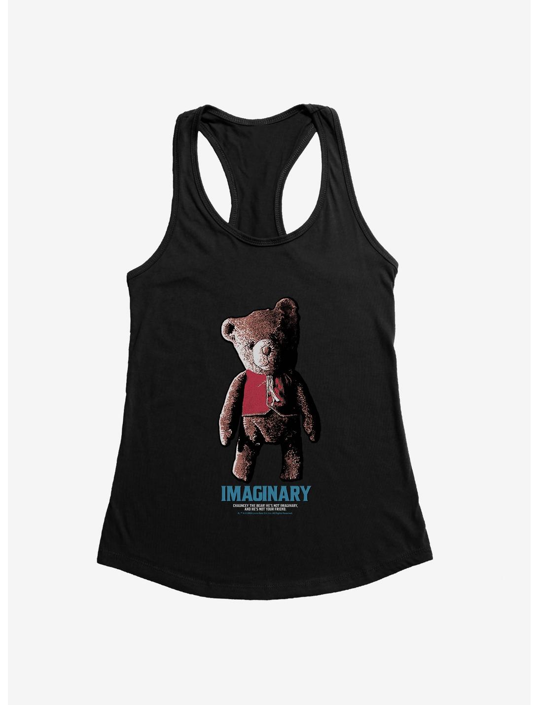 Imaginary Chauncey The Bear Not Your Friend Girls Tank, BLACK, hi-res