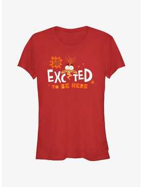 Disney Pixar Inside Out 2 Anxiety So Excited To Be Here Girls T-Shirt, , hi-res