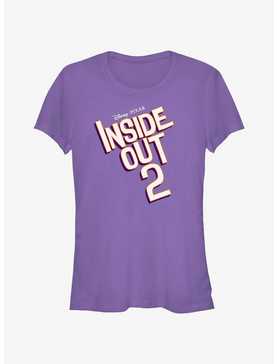 Disney Pixar Inside Out 2 Logo Girls T-Shirt, , hi-res