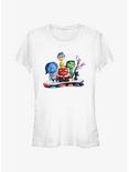 Disney Pixar Inside Out 2 New Emotions Girls T-Shirt, WHITE, hi-res
