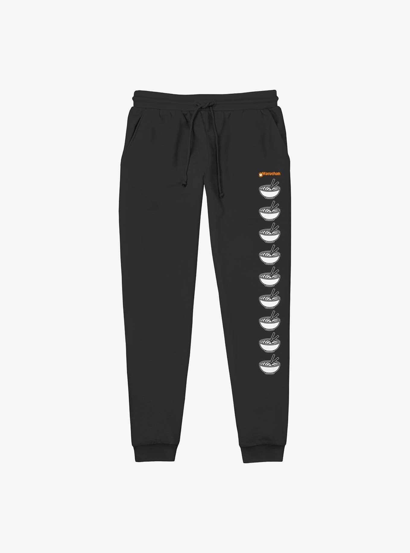 Maruchan Ramen Shop Jogger Sweatpants, BLACK, hi-res