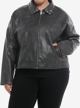 Faux Leather Jacket | Hot Topic Faux Leather Jacket | Hot Topic