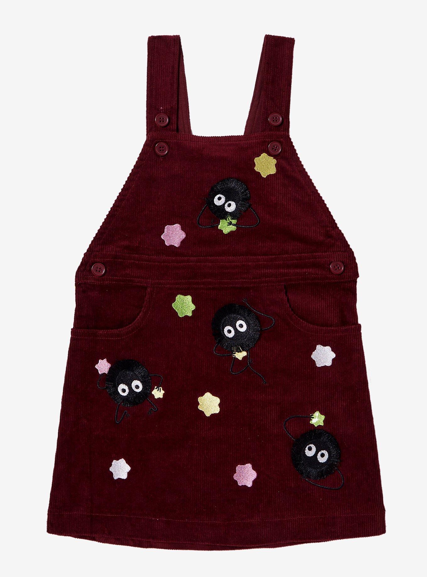 Studio Ghibli Spirited Away Soot Sprites & Stars Toddler Overall Dress, , hi-res