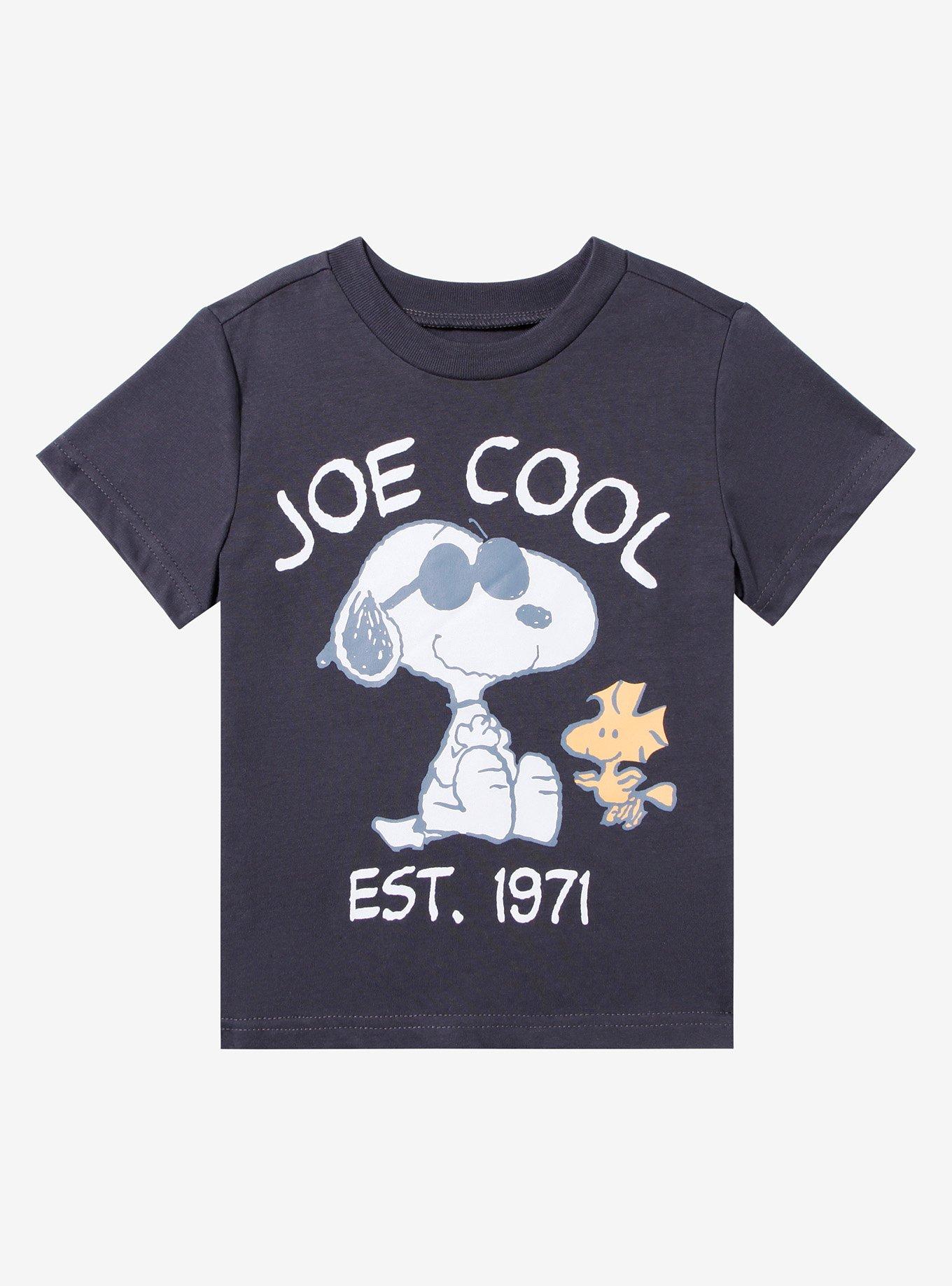Peanuts Snoopy & Woodstock Joe Cool Toddler T-Shirt | BoxLunch
