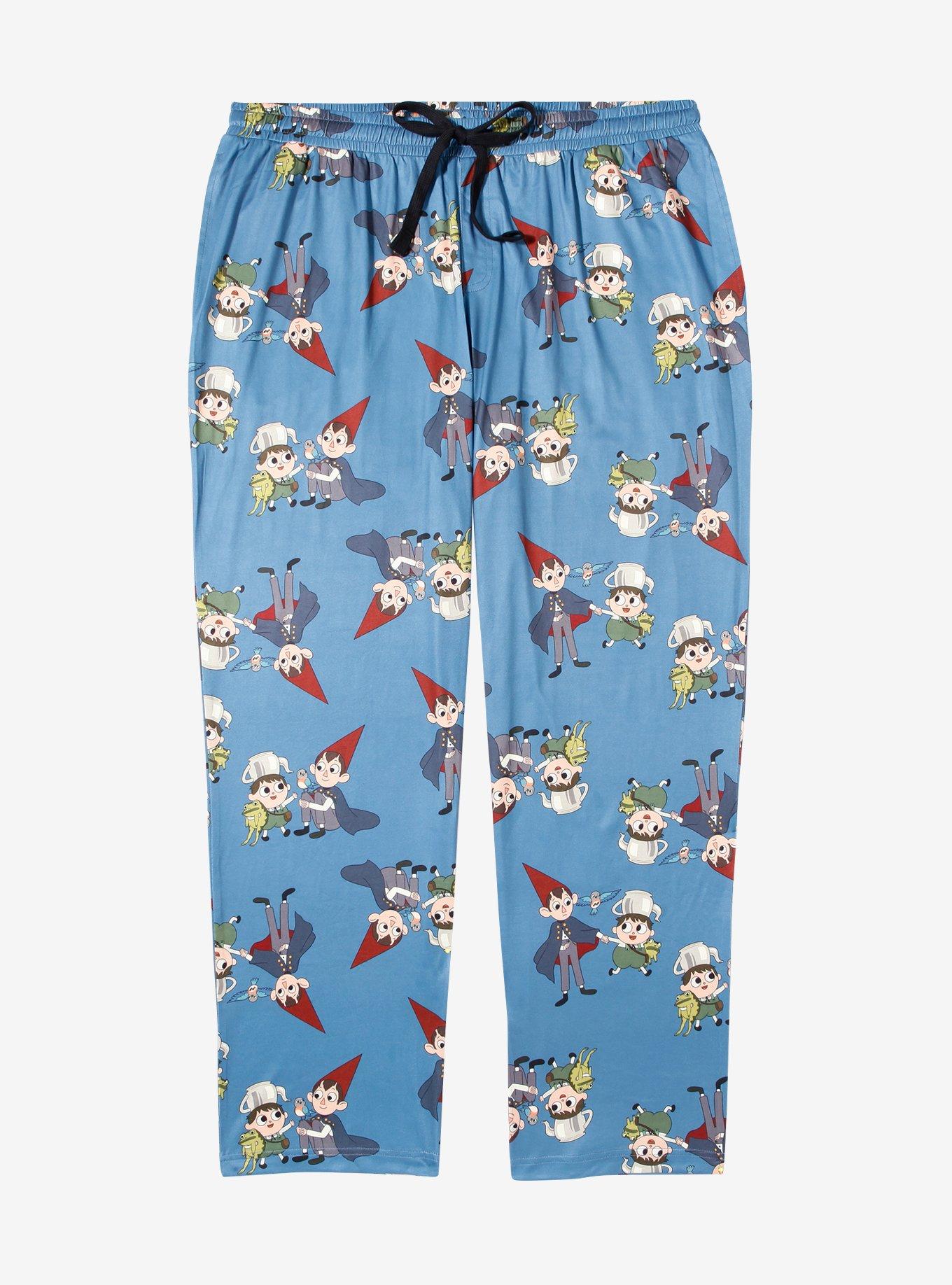 Over The Garden Wall Wirt & Greg Pajama Pants Plus Size, , hi-res