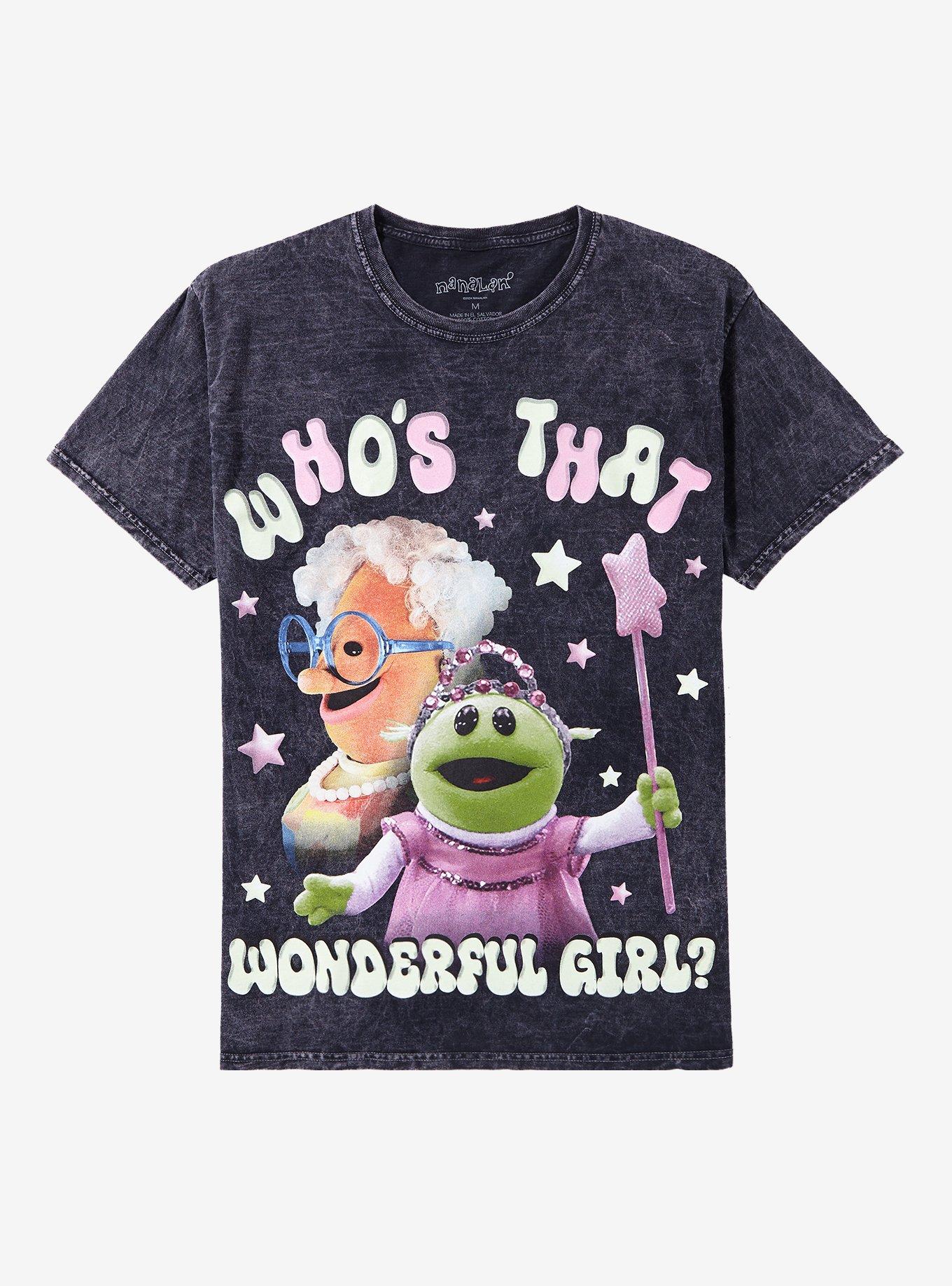 Nanalan' Wonderful Girl Dark Wash T-Shirt, , hi-res