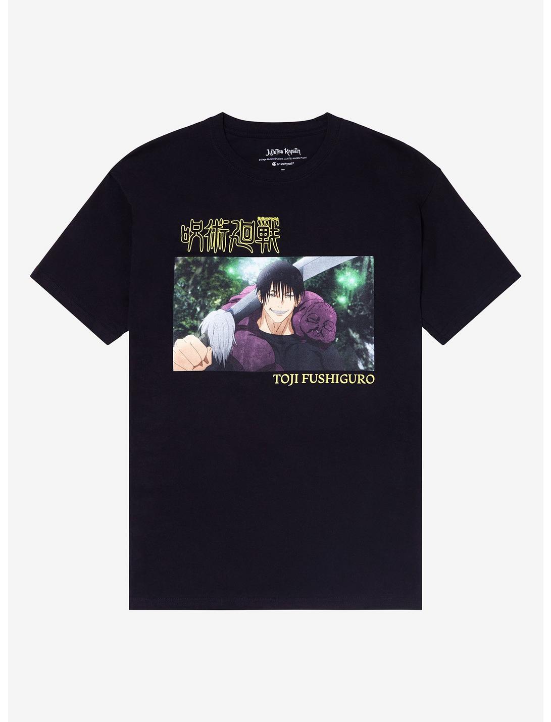 Jujutsu Kaisen Toji Fushiguro Panel T-Shirt, BLACK, hi-res