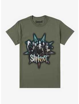 Slipknot Two-Sided Green Boyfriend Fit Girls T-Shirt, , hi-res